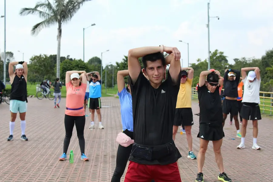 stretch after running