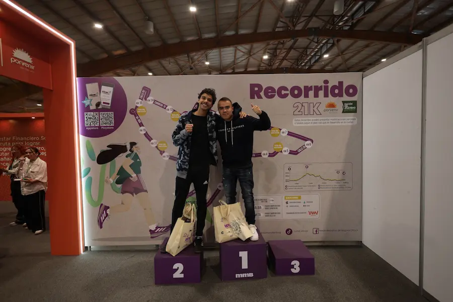 media maratón de Bogotá