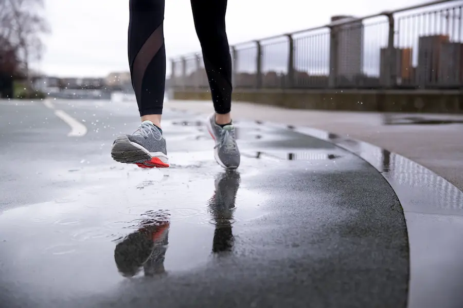 Running en días lluviosos: entrenamiento para media maratón