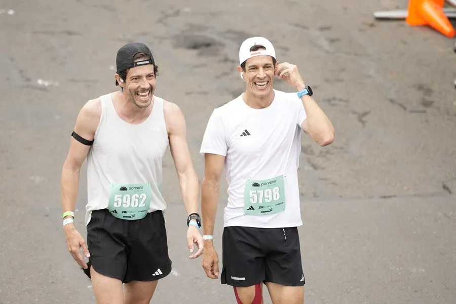 Corredores masculinos 21k siendo el 41% de los corredores entre su categoría