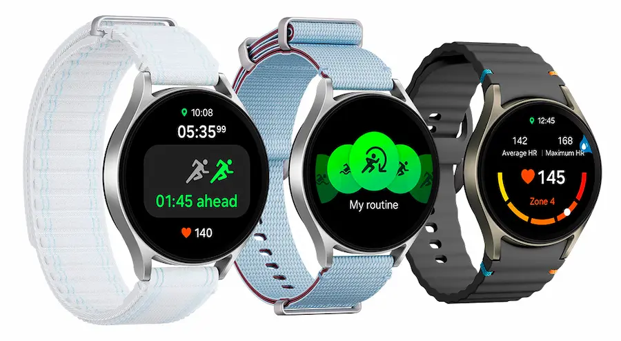 Reloj inteligente que monitorea el ritmo cardiaco al correr