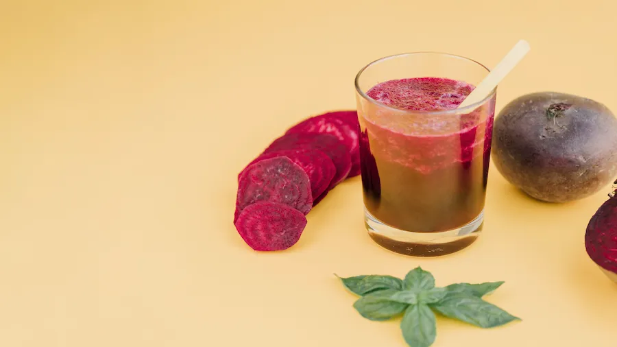 Ingredientes de jugo de remolacha para corredores
