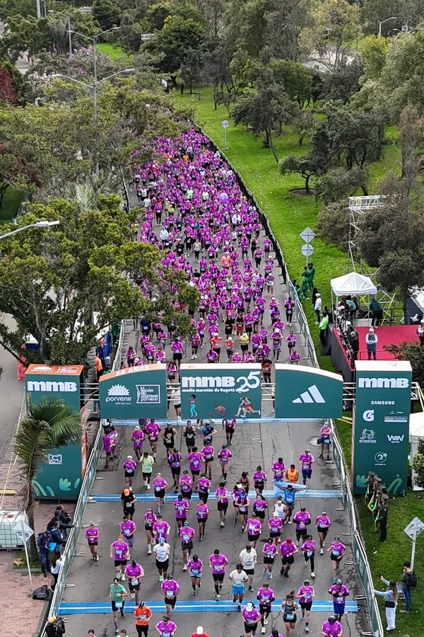 ¿Cómo es la logística detrás de la media maratón de Bogotá?